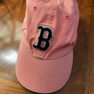 Kids Pink Cap with 'B' Logo